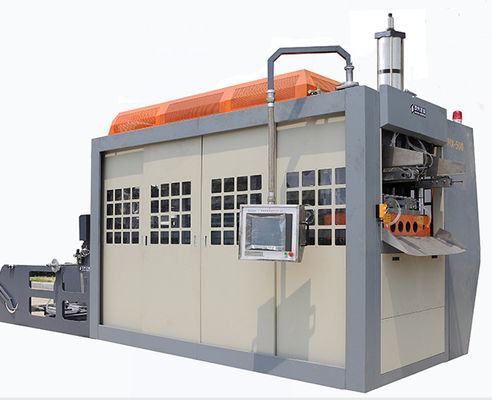 Cina Mesin Pembuat Piala Plastik XL-660 W, Mesin Pembuat Piala Kaca 45 Kw / Jam pemasok