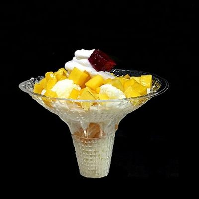 Cina Mesin Pembuat Es Krim PP Cup Plastik ABC / EPS Sheet PLC Temp Control pemasok