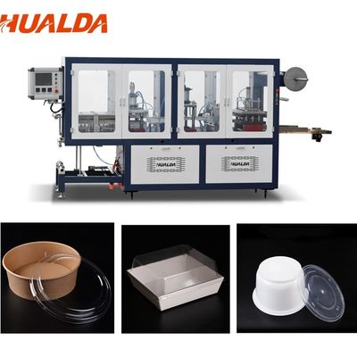 Cina Mesin Pembentuk Piala Plastik Otomatis 420 X 300 Mm Max Membentuk Area 0.4 - 0.7 Mpa pemasok