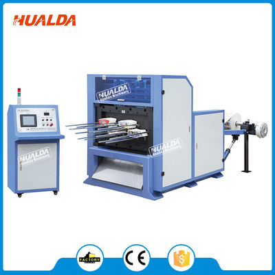 Cina 4 Kw Automatic Paper Cup Die Cutting Machine HLD - 850 Kecepatan Tinggi pemasok