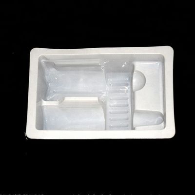 Cina Mesin Pembentuk Baki Medis Plastik HLD - 420 W Pengumpanan Daya Motor pemasok