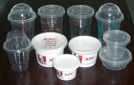 Mesin Pembuat Piala Plastik XL-660 W, Mesin Pembuat Piala Kaca 45 Kw / Jam pemasok