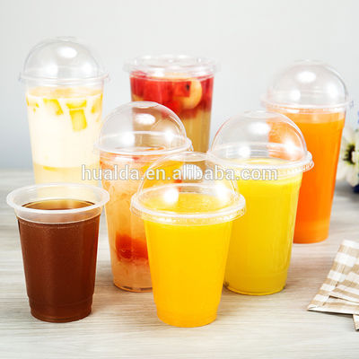 Minuman kustom gelas plastik penyegelan mesin tutup dengan kapasitas tinggi pemasok