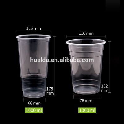 Minuman kustom gelas plastik penyegelan mesin tutup dengan kapasitas tinggi pemasok