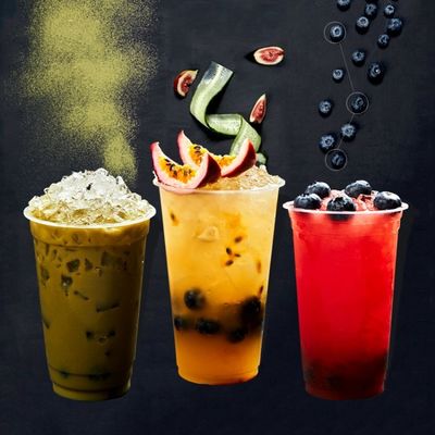 Minuman dingin wadah plastik mesin pembuat es krim cup yogurt pemasok