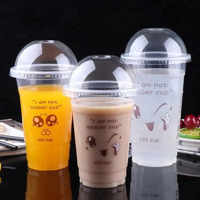 380 V / 220 V Plastic Cup Forming Machine Berlaku Untuk Membuat Bubble Tea Cup yang Jelas pemasok