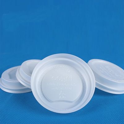 Tutup Piala Kertas PET Thermoforming Machine Ukuran Custom Mudah Operasi pemasok