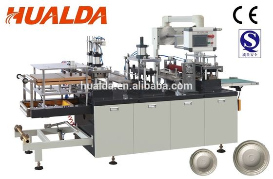 Hualida High Speed ​​HLD-450W Plastik Tutup Membuat Mesin pemasok