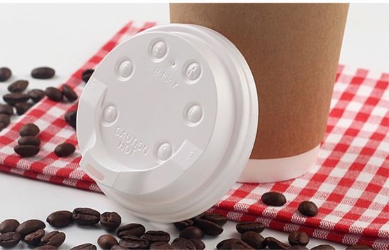 Paper Cover Pet Cup Tutup Forming Machine Lebih dari 0.2 M3 / Min Konsumsi pemasok