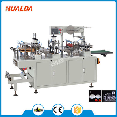 1300 Kg Plastic Cup Manufacturing Machine 15 - 45 Kali / Min Pemotongan Frekuensi pemasok