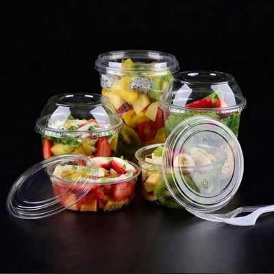 Hapus Pp Cover Plastik Tutup Mesin 45 Mm Max Forming Depth Untuk Lunch Box pemasok