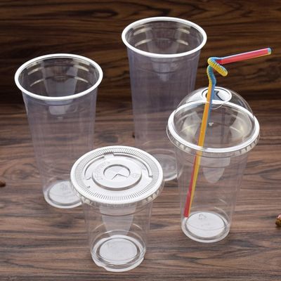 Mini ramah lingkungan pp pakai cangkir saus plastik transparan dengan tutup penutup pemasok