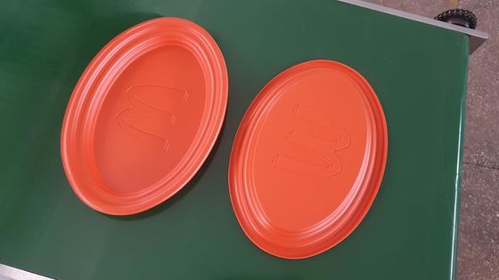 Makanan pembungkus kemasan baki kemasan membentuk mesin pemasok
